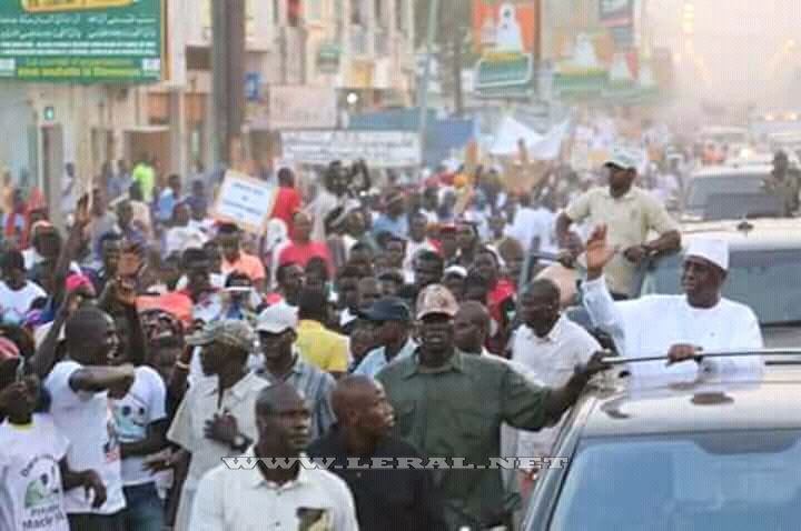 PHOTOS- Accueil populaire du président de la République, S.E.M Macky Sall dans la ville sainte de Touba