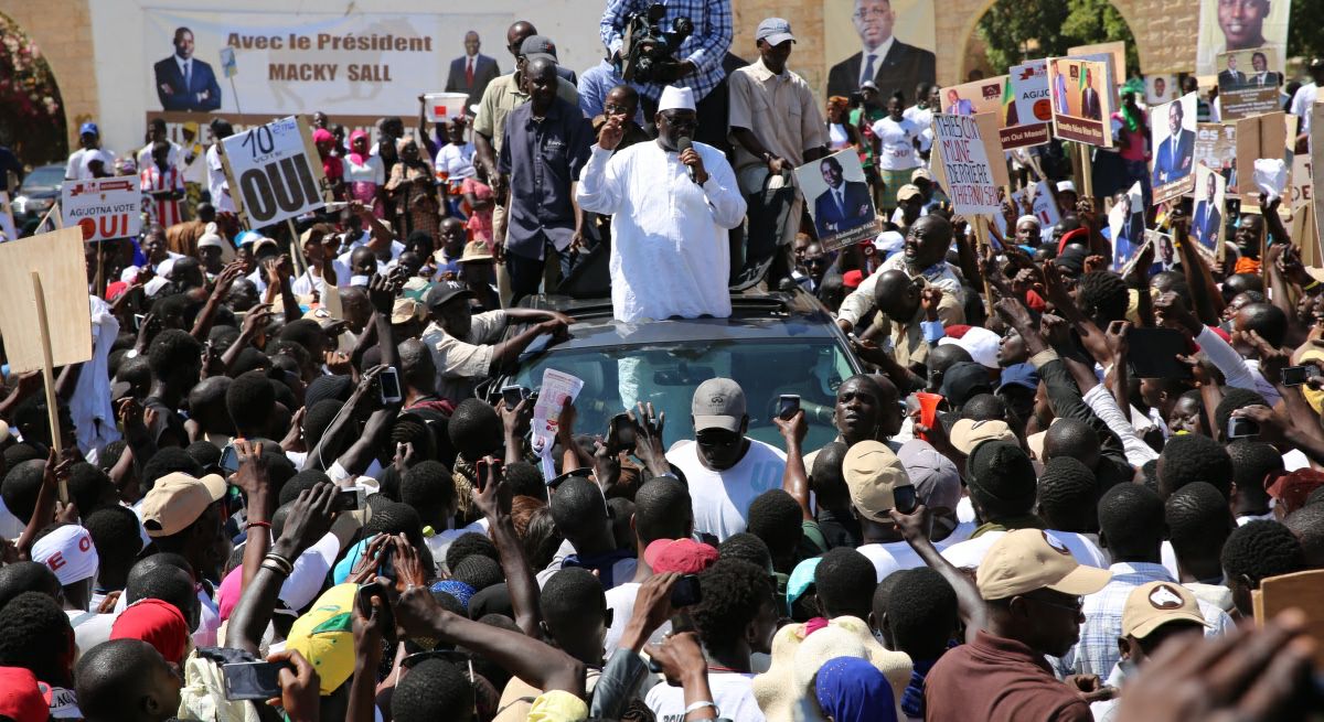 Démonstration de force de Macky Sall à Thiès – Les images du déferlement populaire 