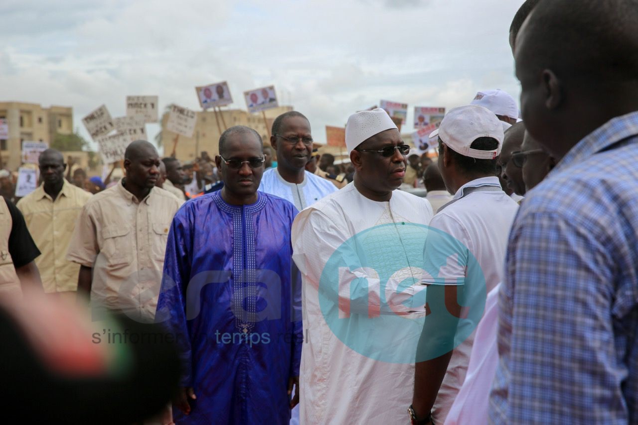 Photos: Lancement des travaux d'élargissement et d'aménagement de route des Niayes