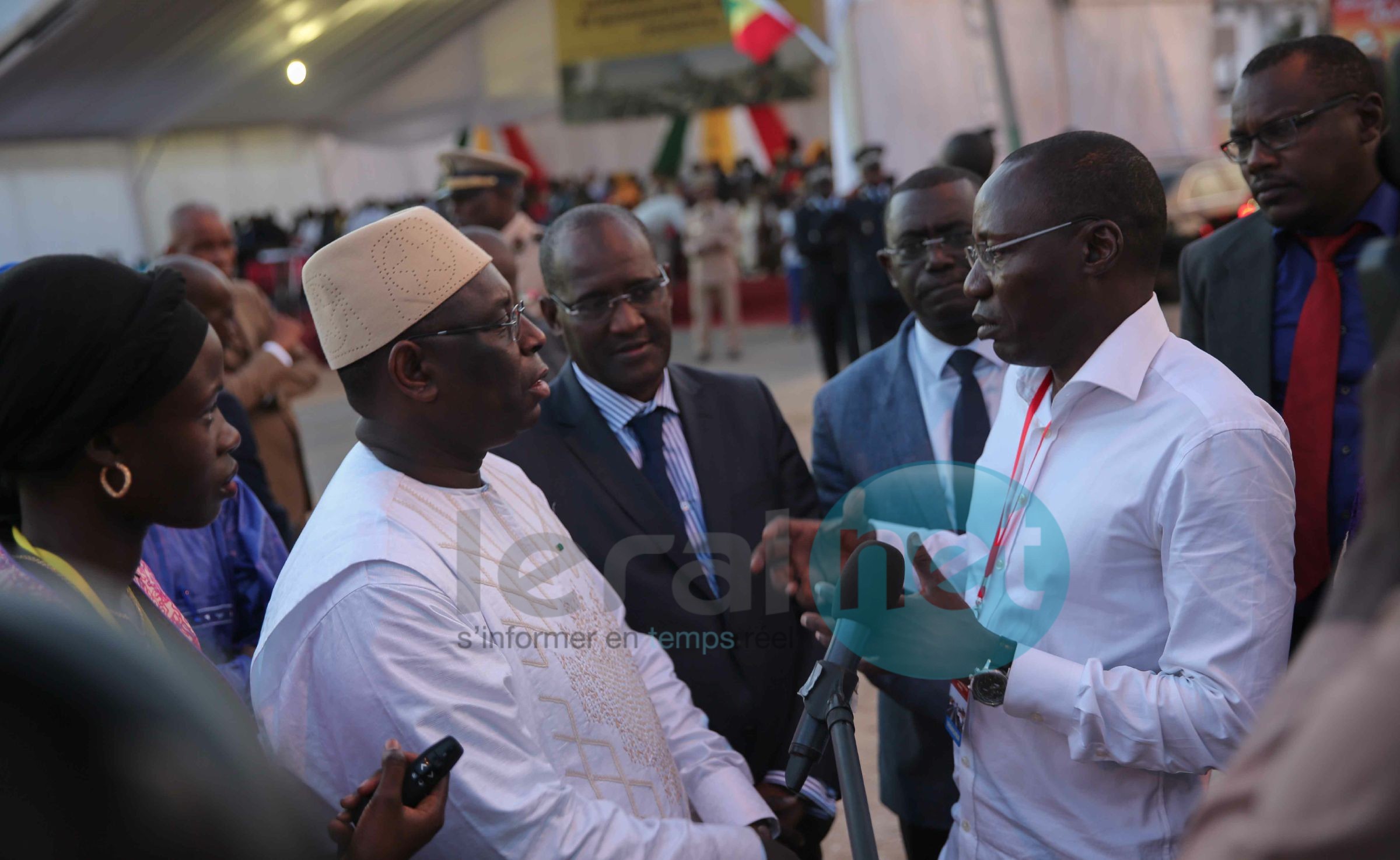 Photos: Lancement des travaux d'élargissement et d'aménagement de route des Niayes