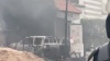 Urgent/ Boulangerie jaune Sacré-coeur: Des affrontements entre force de l’ordre et manifestants occasionnent 4 véhicules brûlés et un poteau électrique en feu