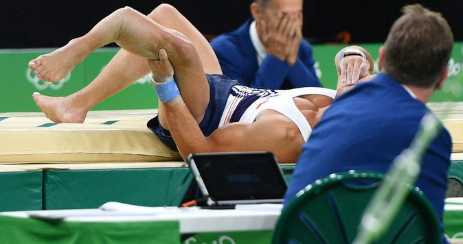 JO 2016 : L’horrible double fracture d’un athlète français