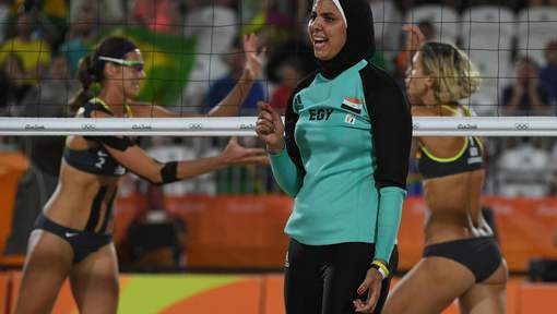 JO Rio 2016 : Cette photo de beach-volley fait le tour du monde