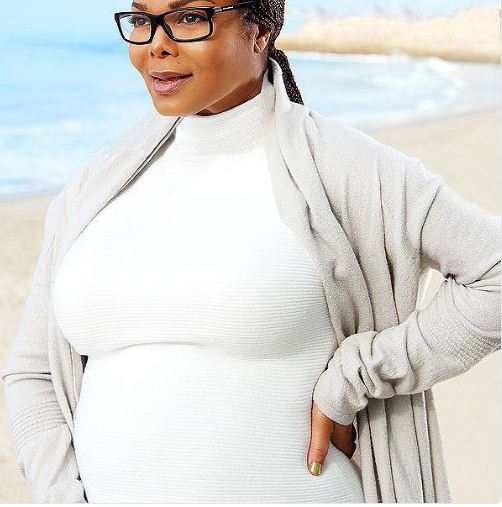 Exclusive : Des photos de Janet Jackson enceinte à 50 ans...