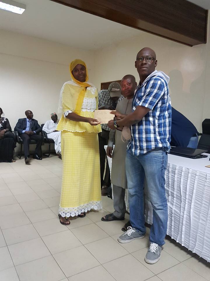 Cérémonie de remise de subventions aux 5 Asc de la commune de Dakar Plateau, sous la présence effective du maire Alioune Ndoye