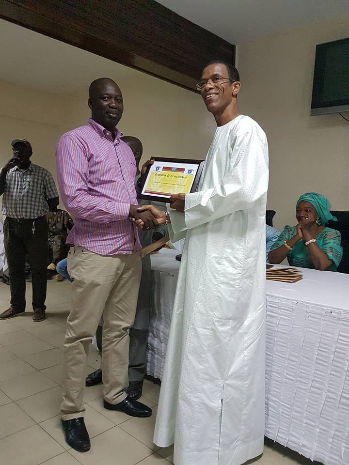 Cérémonie de remise de subventions aux 5 Asc de la commune de Dakar Plateau, sous la présence effective du maire Alioune Ndoye