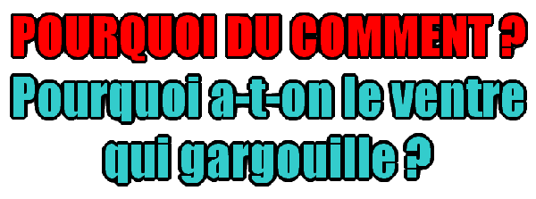 Santé, pourquoi le ventre gargouille-t-il ?