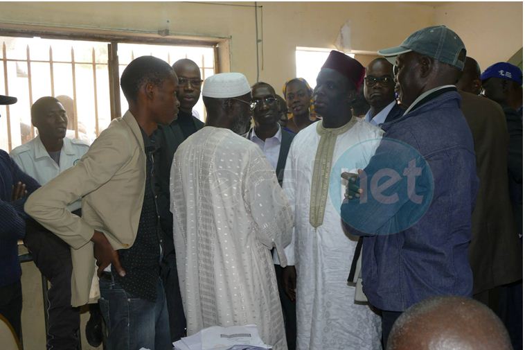 Photos: visite de contrôle des leaders de Mànkoo Wattu Senegal dans les Commissions d'inscription de Thiès et St-Louis