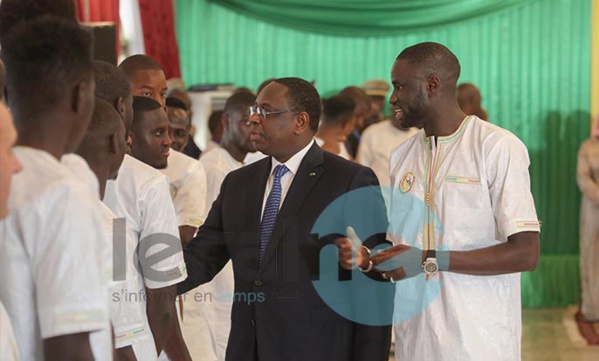 Vidéo: Discours du président de la République S.E.M. Macky Sall à la remise traditionnelle du drapeau national aux « Lions » de la Téranga