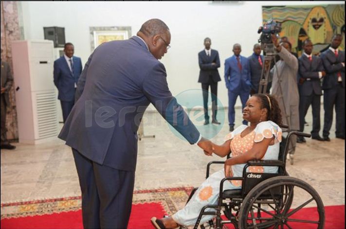 Photos: les membres du cabinet présidentiel ont présenté ce jeudi 05 janvier leurs voeux au Chef de l'Etat Macky Sall