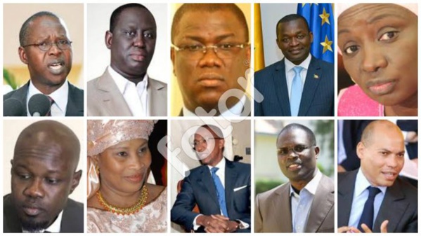 Les 10 personnalités politiques sénégalaises qui ont marqué 2016