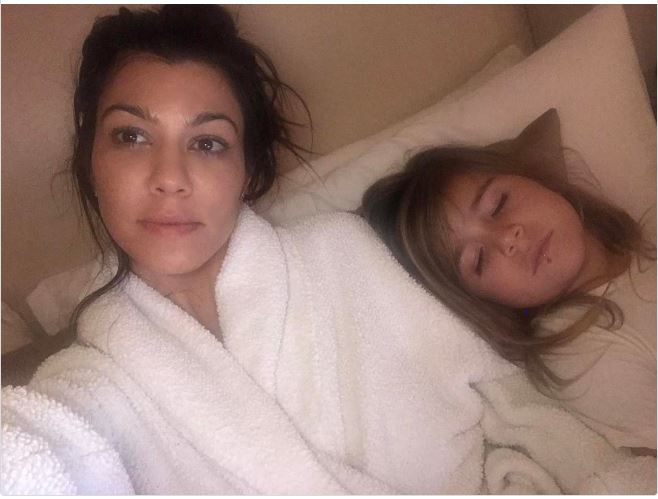 Kourtney Kardashian et sa fille Penelope Disick