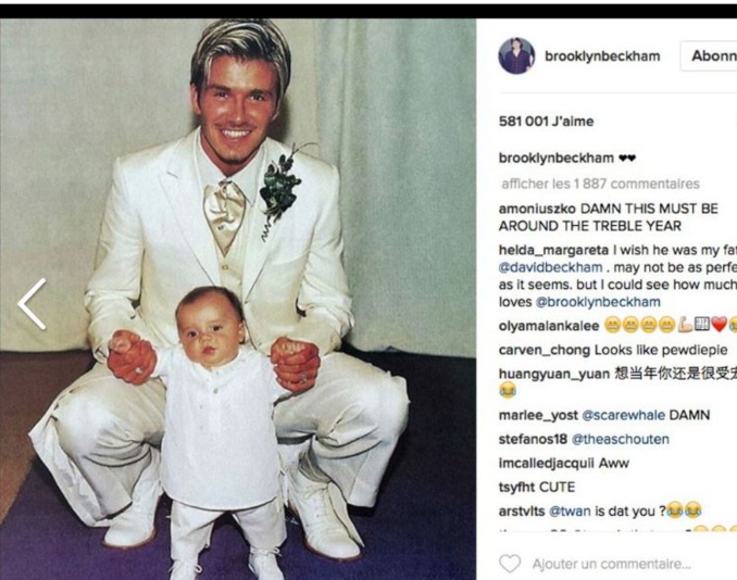 Pour les 18 ans de son fils, David Beckham sort les gros dossiers ! (photos)