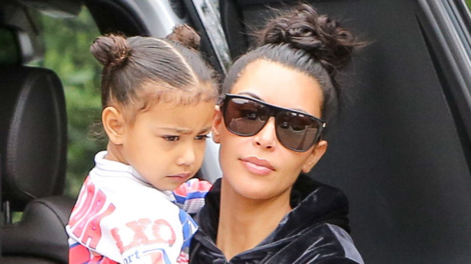 PHOTO Kim Kardashian poste un selfie d’elle avec sa fille North et c’est trop mignon !