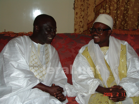 [Exclusif Web] Photo - Vidéo : Discours du Khalif Général des mourides lors de la visite de Idrissa Seck