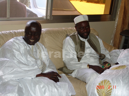 [Exclusif Web] Photo - Vidéo : Discours du Khalif Général des mourides lors de la visite de Idrissa Seck