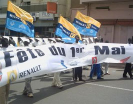 1er Mai - POUR LA PREMIERE FOIS Les centrales syndicales vont défiler ensemble et boycotter la cérémonie traditionnelle de remise des cahiers de doléances