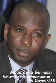 Moustapha Guirassy, le ministre de la Communication et porte parole du gouvernement compte s’inscrire dans un esprit républicain