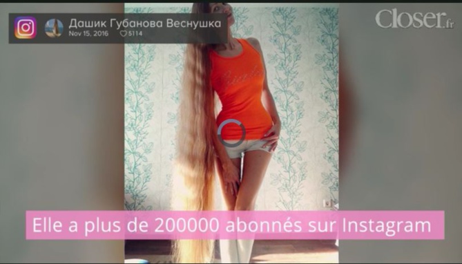 Cette femme ne s'est pas coupée les cheveux depuis 14 ans