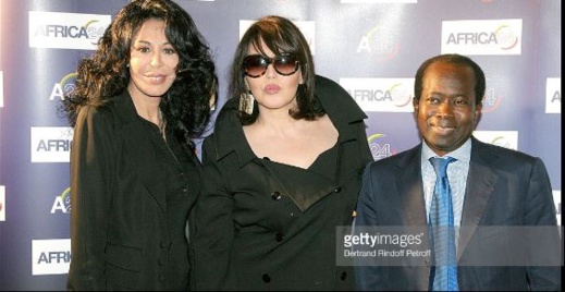 Yamina Benguigui, Isabelle Adjani et Diagna Ndiaye lors de la soirée Premiere Party For 'Africa.