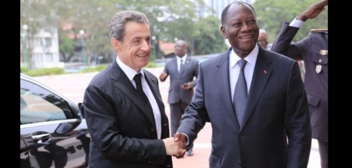 Côte d’Ivoire: Nicolas Sarkozy accueilli comme un « Roi » à Abidjan