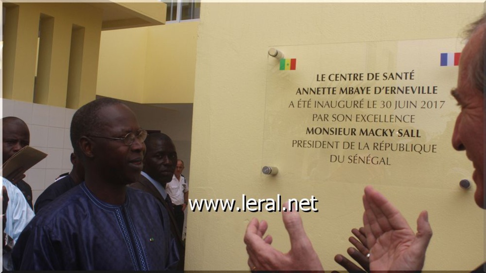 PHOTOS -Inauguration du centre de santé Annette Mbaye d'Erneville à Ouakam.