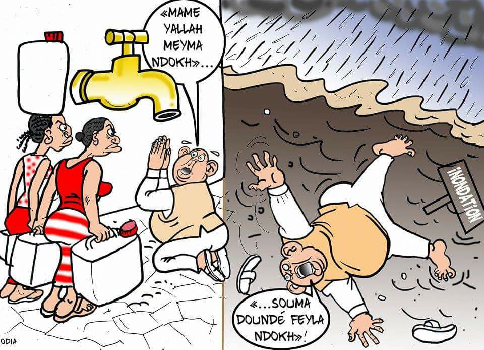 Une grave question d'eau (La Tribune d'Odia)