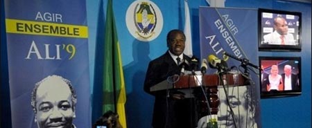 Gabon: Ali Bongo officiellement élu président, incidents à l'annonce des résultats