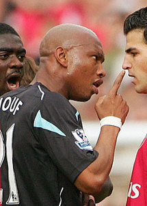 El hadj Diouf accusé de racisme.