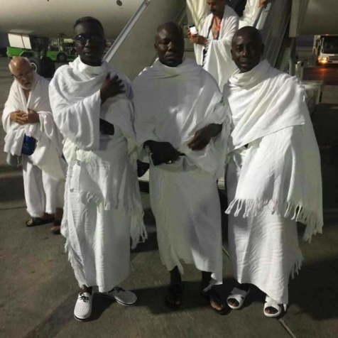 Photos: Pape Ngagne, Ameth AÎdara et Pape Alé Niang à La Mecque pour le pèlerinage 