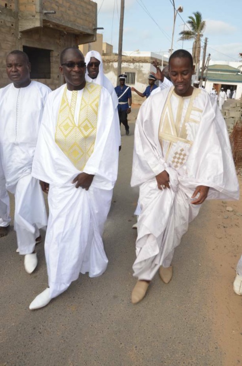 Photos: Le ministre Abdoulaye Diouf Sarr en mode Tabaski, à Yoff Layene