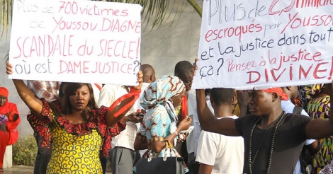 Les victimes des promoteurs immobiliers dans la rue, pour parler au Président Macky Sall