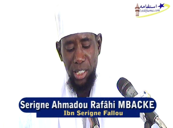 Imam Rafahi, fils de Serigne Fallou, contre le Tajaboon