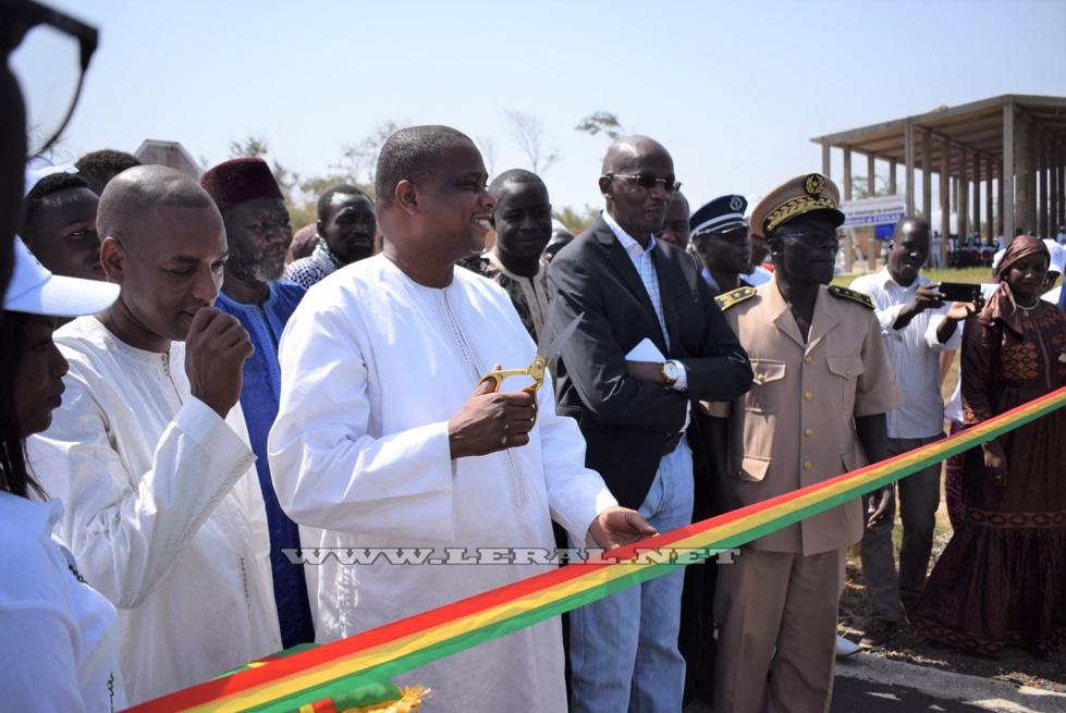 Photos-Tivaouane Peulh : Inauguration d'une station de traitement des boues de vidange par le Directeur général de l'ONAS