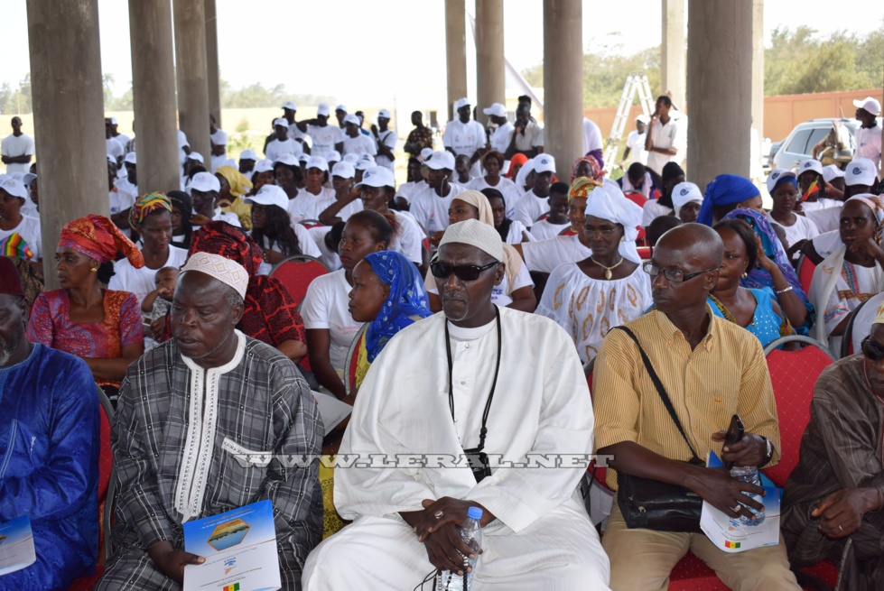 Photos-Tivaouane Peulh : Inauguration d'une station de traitement des boues de vidange par le Directeur général de l'ONAS