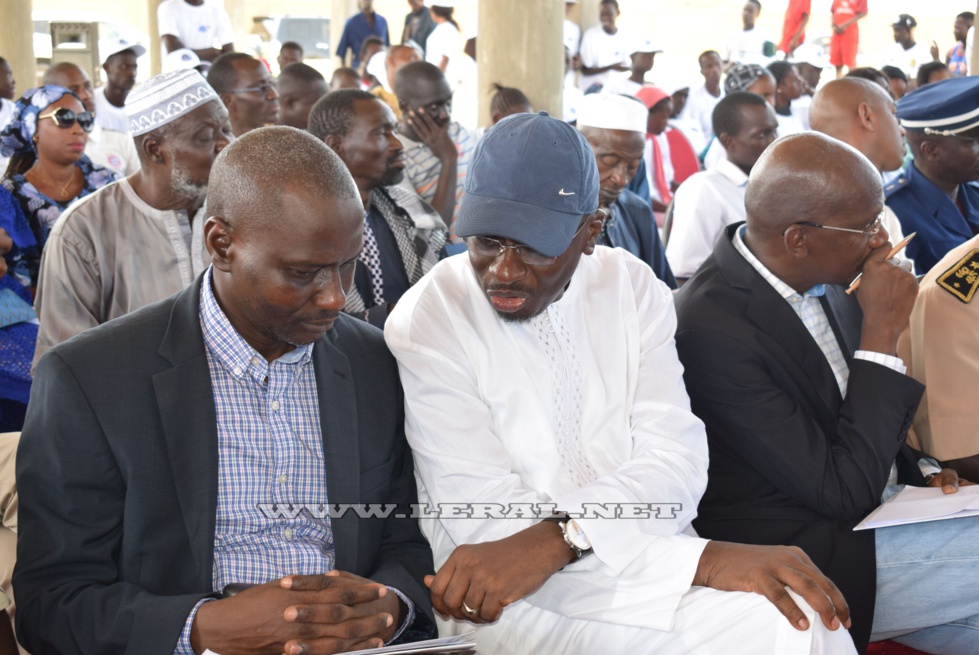 Photos-Tivaouane Peulh : Inauguration d'une station de traitement des boues de vidange par le Directeur général de l'ONAS