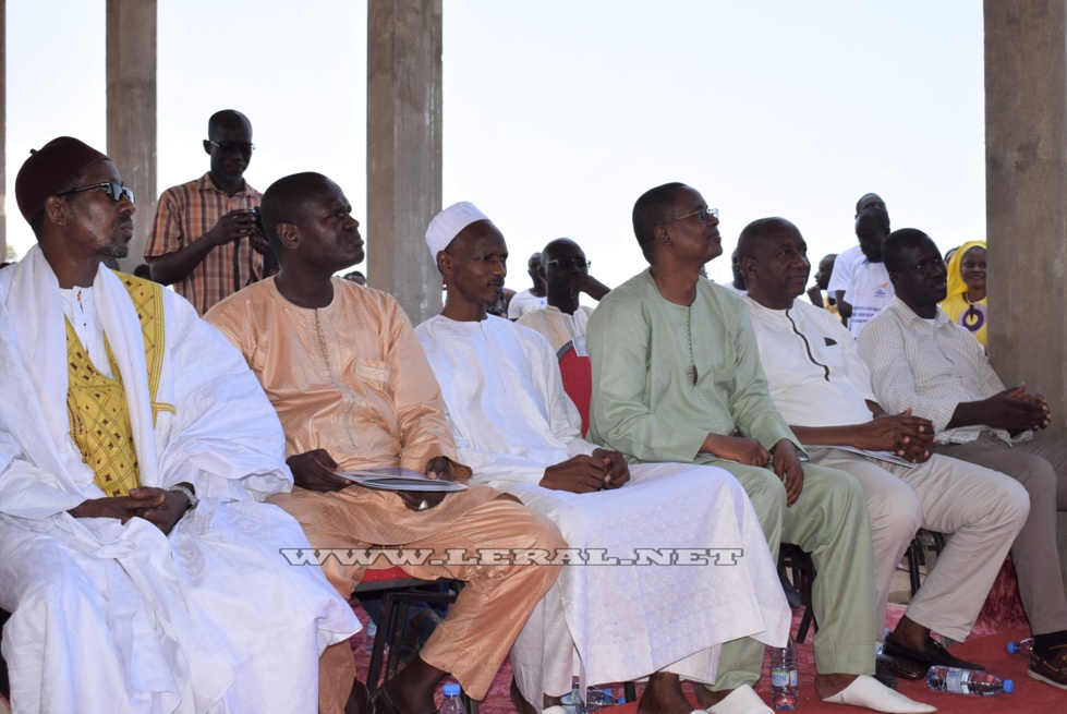 Photos-Tivaouane Peulh : Inauguration d'une station de traitement des boues de vidange par le Directeur général de l'ONAS