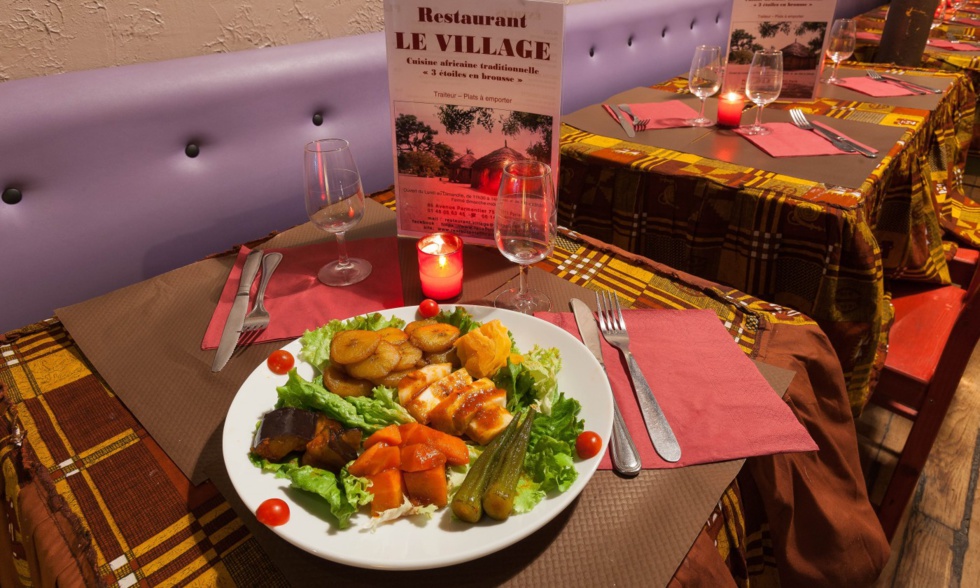 LE VILLAGE - Restaurant - Paris: venez goûter aux délicieuses spécialités africaines