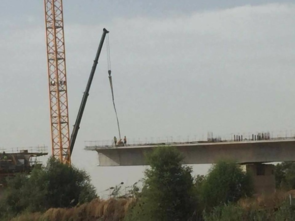 Arrêt sur images : Le pont Sénégal-Gambie prend forme