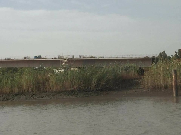 Arrêt sur images : Le pont Sénégal-Gambie prend forme