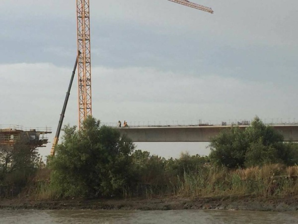 Arrêt sur images : Le pont Sénégal-Gambie prend forme