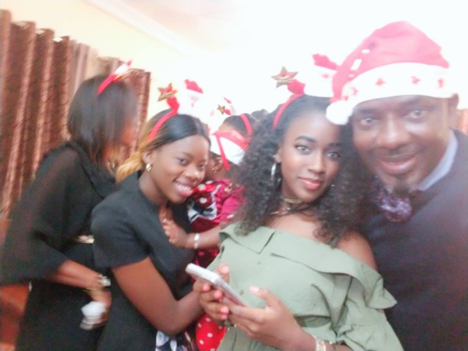 Photos - Mbaye Dièye Faye fête Noël en famille 