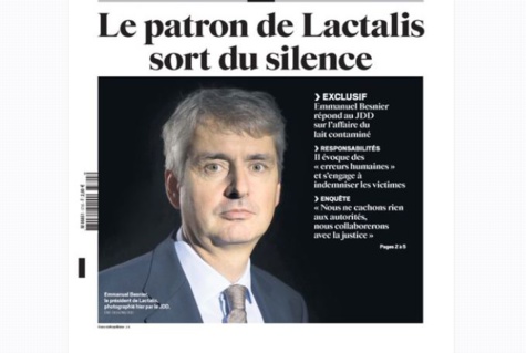 Scandale du lait contaminé : le PDG de Lactalis sort de son silence, des centaines de plaintes tombent sur sa tête