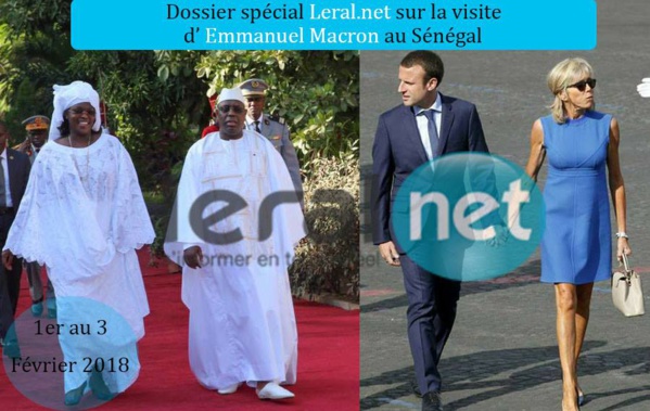 ​Visite de Emmanuel Macron au Sénégal : Leral.net marque l'événement avec un dossier spécial