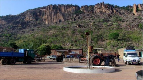 La maison de Sissoko Foutanga dit Babani, près des frontières du Mali avec le Sénégal et la Guinée.