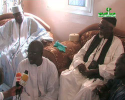 Tivaouane présente ses condoléances à Touba : Serigne Mor Maty Lèye reçoit Junior