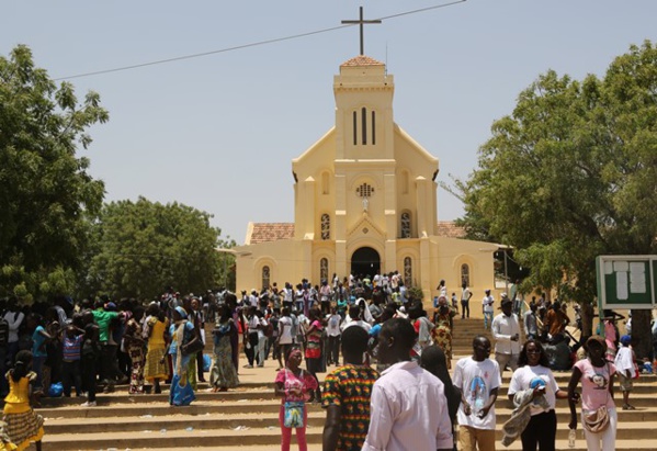 Poponguine : les fidèles catholiques prient pour la paix au Sénégal