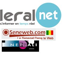 CLASSEMENT DES SITES SENEGALAIS : SENEWEB et LERAL . EN TETE