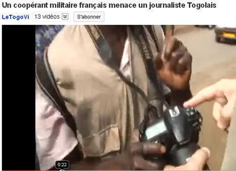 Le militaire français qui a malmené un journaliste au Togo sanctionné et rappelé à Paris