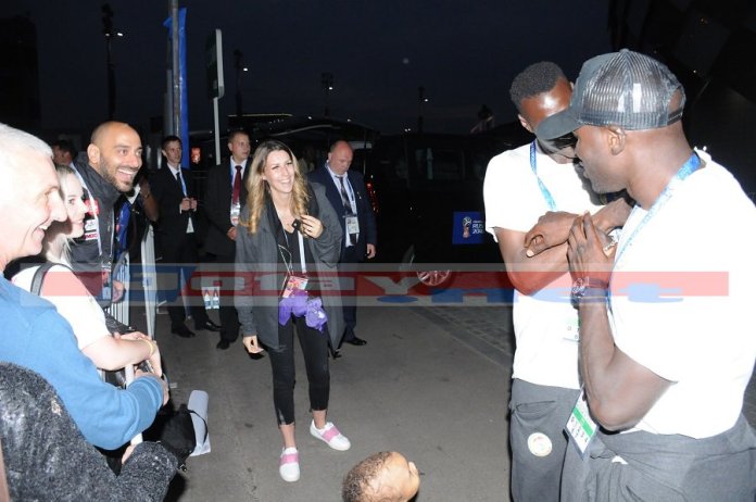 5 photos : Kalidou Koulibaly reçoit la visite de sa femme et son fils